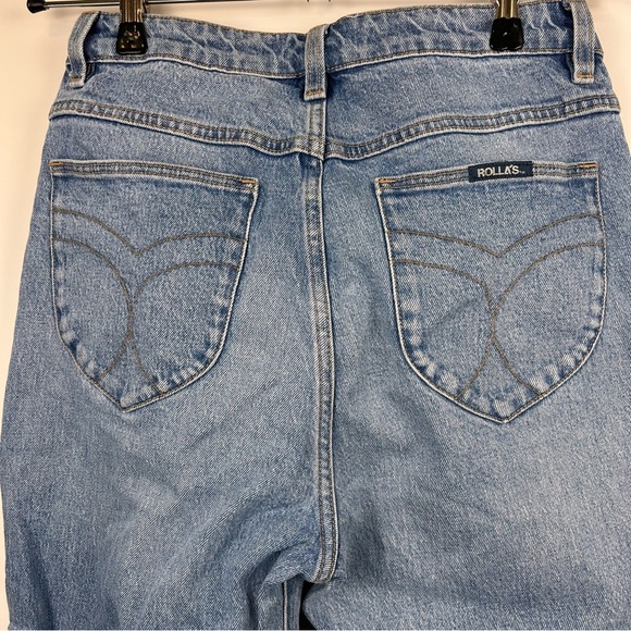 ROLLA'S East Coast Flare Jeans Women's 29 luxury light blue denim - Picture 3 of 11